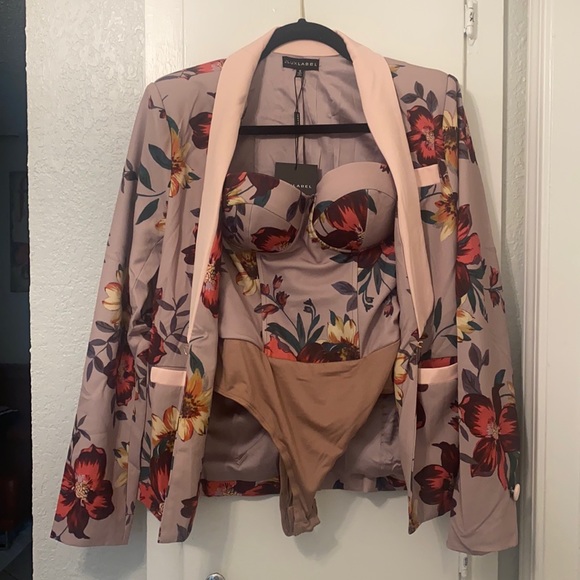 JLUXLABEL Jackets & Blazers - Blazer and bustiers set